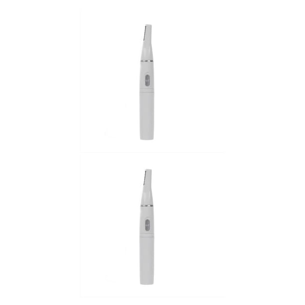 Recortador de vello facial eléctrico Seitruly Unisex 2 en 1 herramienta para recortar cejas y nariz 2piezas