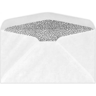 LUXPaper #6 3/4 Regular Envelopes, 3 5/8 x 6 1/2, White, 50/Pack