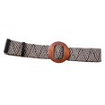 thumbnail image 4 of pitrice Ceinture de Taille en Paille Tressée pour Femmes avec Boucle à Rayures en Bois, Rayures Rondes 102 cm, 4 of 6