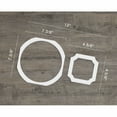 thumbnail image 2 of Ekena Millwork 12 "W x 7 3/8"H x 3/8"T Extra Small Hemingway Decorative Fretwork Wall Panels in Architectural Grade PVC, 2 of 9