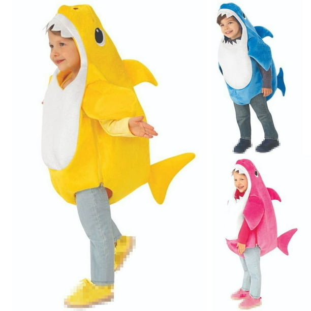 Baby shark disfraz de dibujos animados Disfraz para ninos Disfraz de halloween Bebes Regalos