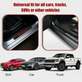 thumbnail image 4 of serony PVC Universal Car Door Sill Protector Strips Premium Easy To Install Universal Sticker Trim Bumper Type 1, 4 of 6