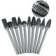 thumbnail image 4 of Juego De Fresas Rotativas De Acero De Carburo De Tungsteno De 10 Piezas, Vástago De 3 Mm, Diámetro De Cabezal De Corte De 6 Mm, Con Corte Doble Y Corte único, Para Tallar Dar, 4 of 7