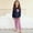 Pink, variant on Cethrio Girls 2 Piece Pajama Sets, Crew Neck Long Sleeve Pullover Girls' Sleepwear Loungewear Light Blue Size 7-8