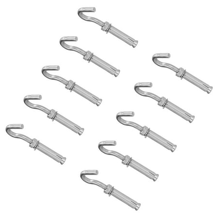 

Stainless Steel Open Cup Hooks High Strength Industrial Fasteners Expansion Hook Standard Thread For Bricks For Cement M10