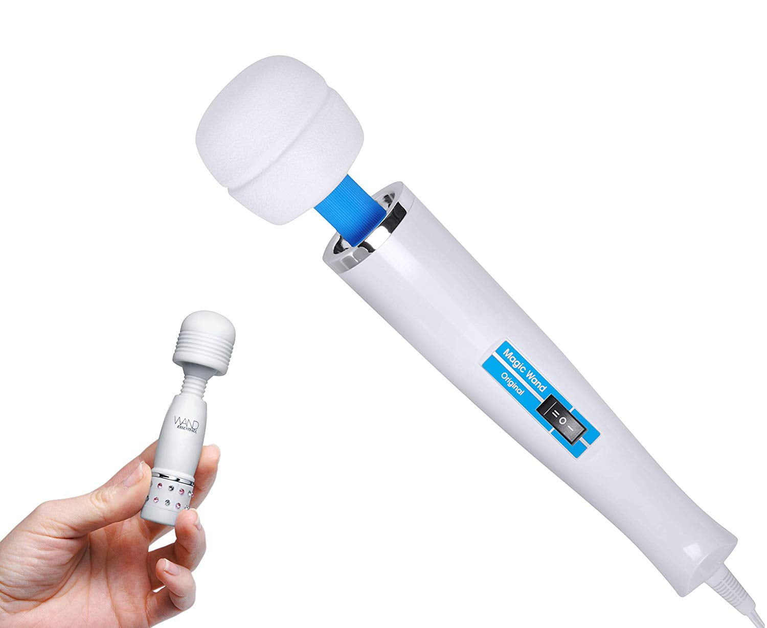 The Original Magic Wand With Free Wand Essentials Travel Massager