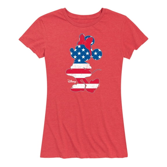 Disney - Minnie Americana - Women's Short Sleeve Graphic T-Shirt