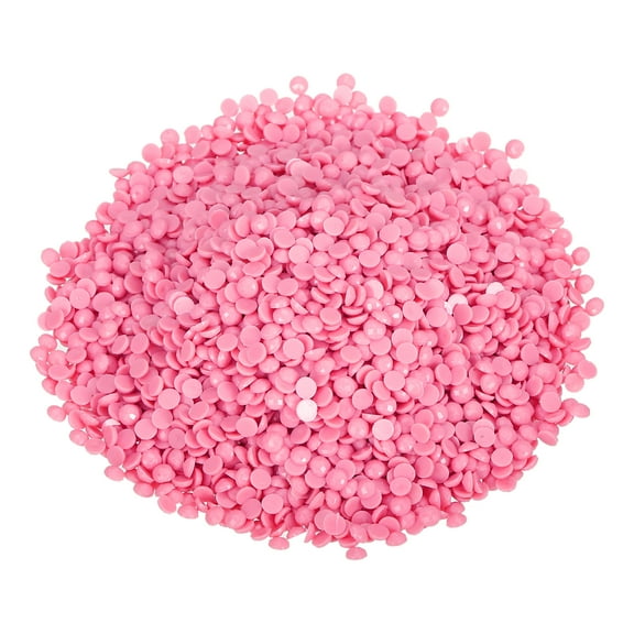 Uxcell 8000 Pcs Diamond Art Painting Beads Round 5D Diamond Art Painting Drills Accessories for Gem Replacement Pink