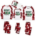 thumbnail image 5 of Odeerbi Matching Family Christmas Pajamas Sets Parent-Child Xmas Jammies Set Printed Warm Home Wear Two-piece Set Loungewear Sleepwear for Mom, 5 of 6