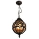 thumbnail image 1 of Retro IP54 Outdoor Ceiling Chandelier, Waterproof Hanging Lantern, Glass Aluminum Outdoor Lighting Suitable for Terrace Garden Porch Balcony, 1 of 3