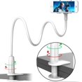 thumbnail image 5 of Support de Téléphone Portable Base Spirale Stable Rotation 360 Degrés Téléphone Mobile Tablette Clip Universel Blanc, 5 of 5