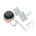 thumbnail image 1 of Interruptor De Termostato De Ventilador Eléctrico Ajustable Kit De Sonda De Control De Temperatura Material ABS De 30 Pulgadas De Longitud De Cable Diseño De 3 Pines Con ANGGREK Accesorios, 1 of 8