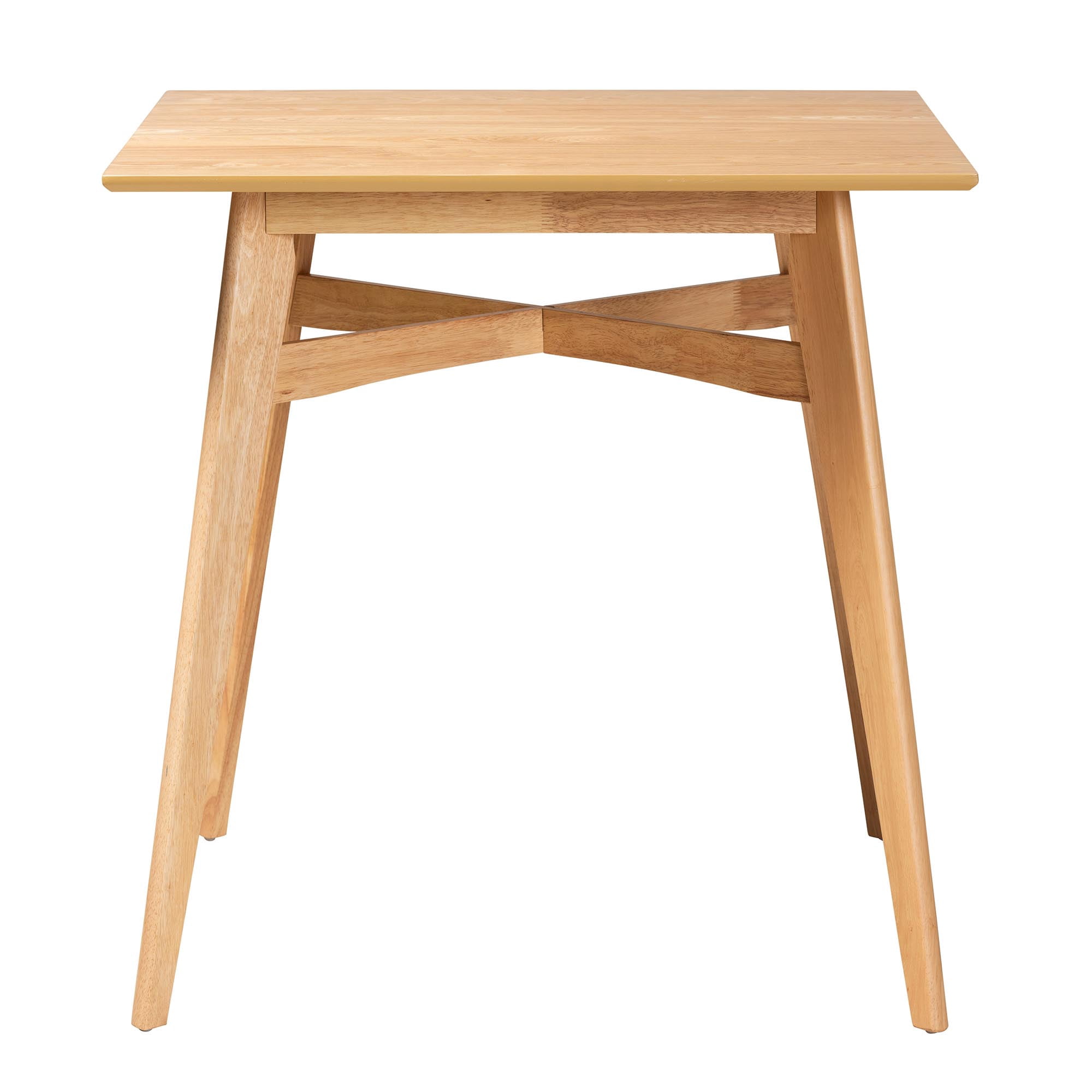 Baxton Studio Leena Pub Table, Natural Oak