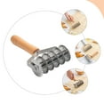 thumbnail image 4 of Miangastore Stainless Steel Dough Cutter Wood Handle Dough Lattice Kitchen Gadgets for Home, 4 of 8