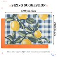 thumbnail image 6 of Yayeee Doormat for Indoor Entrance 32" x 20" Non Slippery Floor Rug, Retro Beige Lemon, 6 of 8