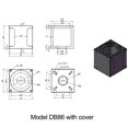 thumbnail image 1 of Support de Montage Moteur Stepper avec Couvercle Machine de Gravure CNC Routeur, 1 of 5