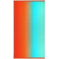 thumbnail image 1 of Serviette de Plage 100 % Coton 40 Po x 72 Po (Rayures Orange), 1 of 3