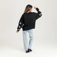 thumbnail image 2 of Women's Gameday Couture  Black Georgia Bulldogs Pure Victory Relaxed Rhinestone Pullover Sweatshirt, 2 of 4