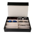thumbnail image 2 of Glasses Display Box Glasses Box Convenient MDF Optical Shop Travel Camping For Home, 2 of 8