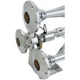 thumbnail image 3 of GG 69991 - 70 PSI To 140 PSI Chrome Triple Trumpet Train Horn, 3 of 4