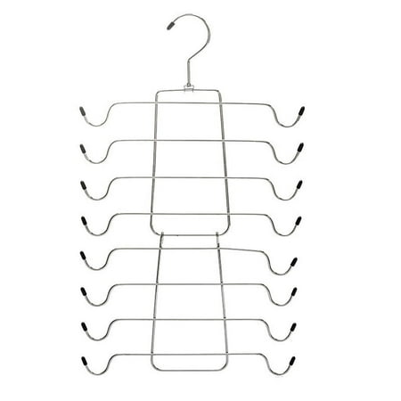 

Qianha Mall Folding Hanger for Clothes 8 Tier Tank Top Bra Hanger Space Saving Traceless Easy Access Multifunctional Closet Organizer Hanging for Space-saving