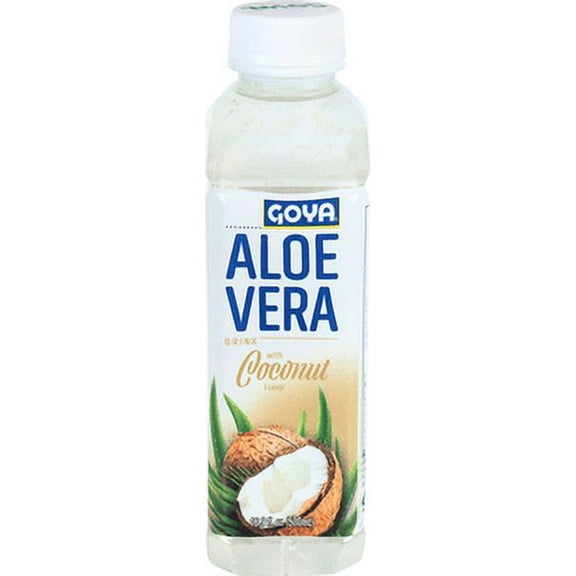 GOYA Aloe Vera Drink with Coconut Flavor, 16.9 fl oz