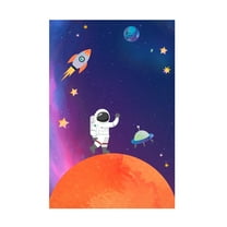 The Font Diva 'Galaxy Guy' Canvas Art