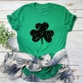 thumbnail image 2 of QIPOPIQ T-Shirts à Manches Courtes pour Femmes à Col Rond T-Shirts de la Saint-Patrick Hauts T-Shirt Shamrock T-Shirt Vert Chemise St Patricks Day T-Shirt Tee T-Shirt T-Shirts Imprimés de Fête T-Shirts Graphiques Aubaines, 2 of 6