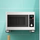 thumbnail image 3 of Rejilla de pared negra NQ para horno microondas acero inoxidable carga máxima 50 kg, 3 of 5