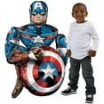 thumbnail image 2 of Avengers Birthday Party Balloon Bouquet Decorations with Captain America Airwalker, 2 of 7