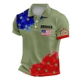 thumbnail image 4 of mgoYE 250 Anniversary Shirt 250 Anniversary T Shirts for Men American 1776 Flag Graphic Tee 4th of July Shirt Gym Muscle T-Shirt for Men(AG,3XL), 4 of 4