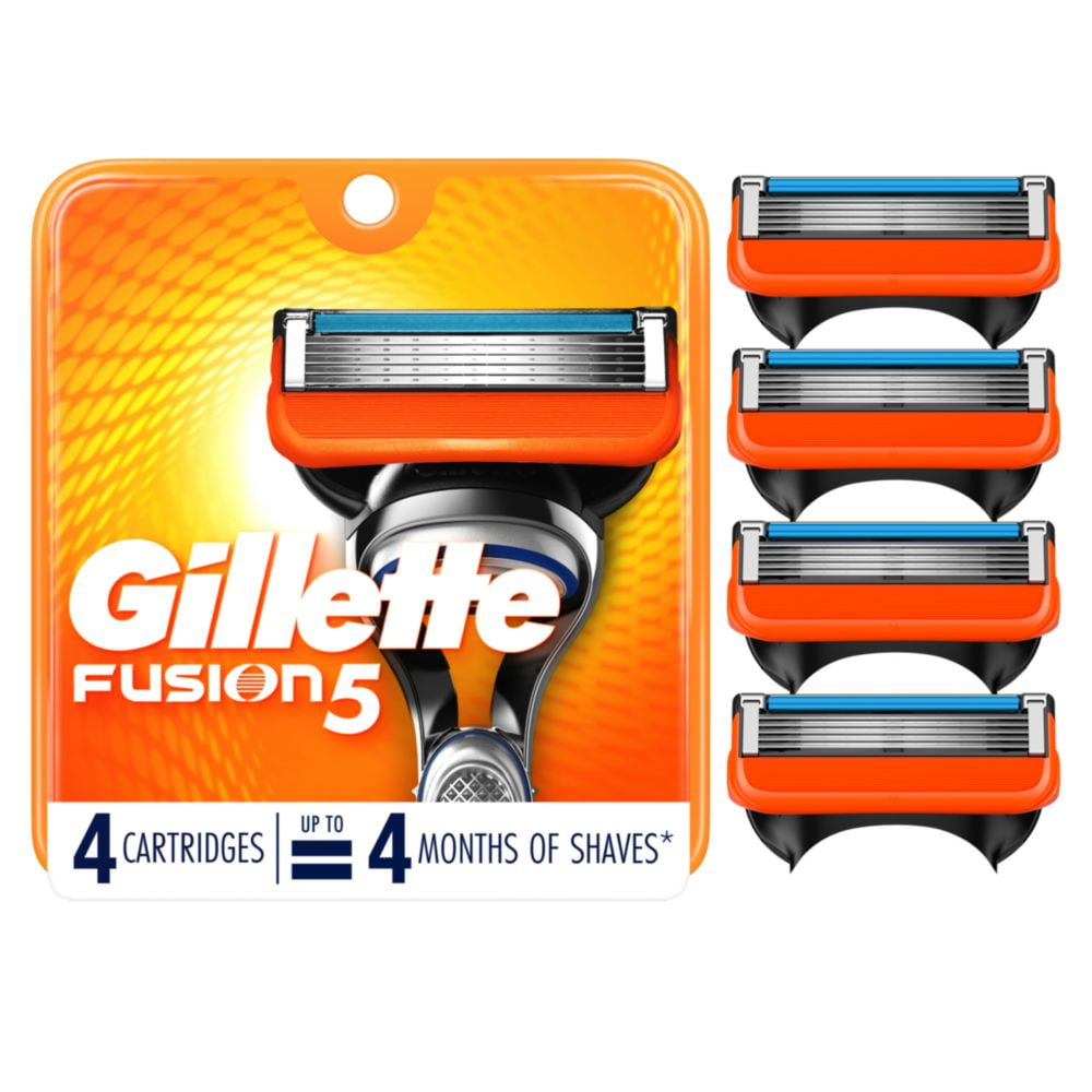 Christus Marine Onbevredigend Gillette Fusion5 Men's Razor Blade Refills, 4 Count - Walmart.com