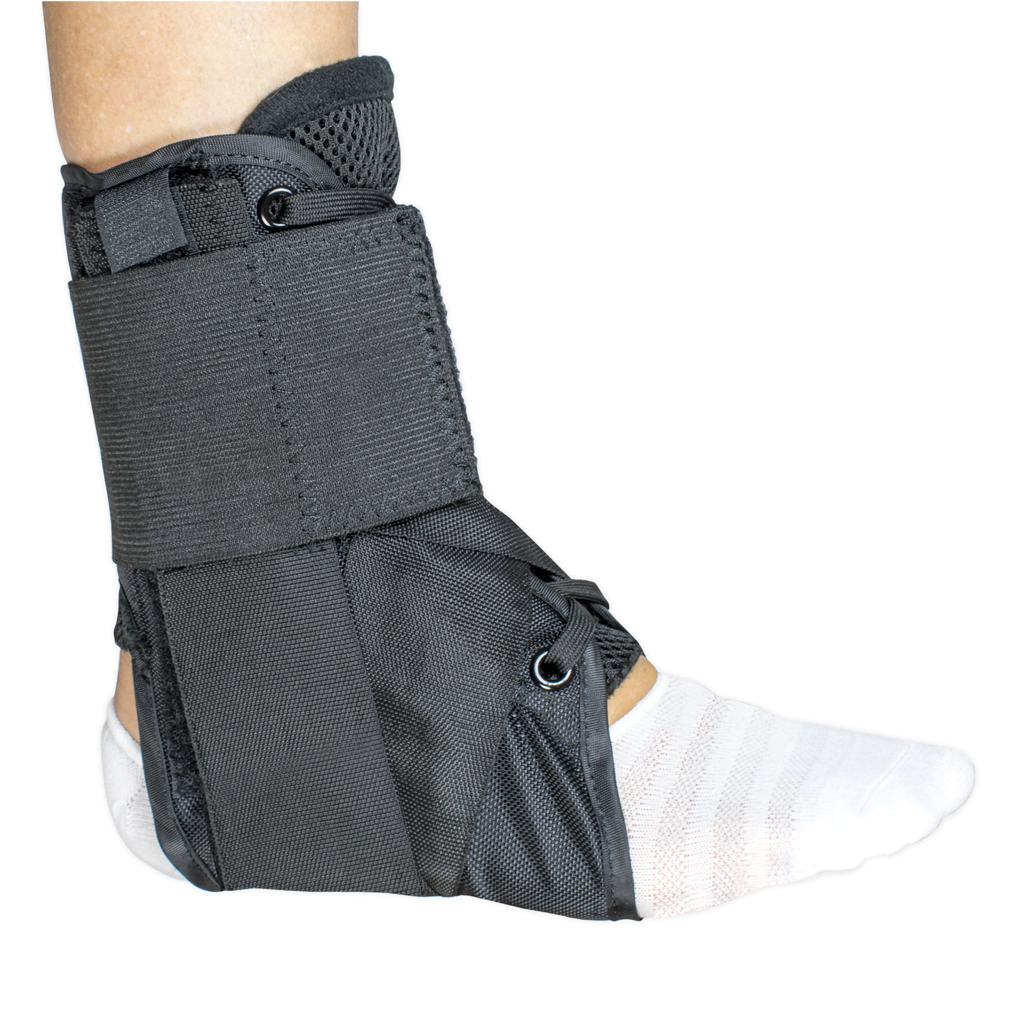 McKesson Lace-Up Ankle Brace with Figure-Eight Strapping, Size XS, 1 Ct