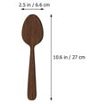 thumbnail image 2 of PTOOTP 1 Set Fork Wall Decor Jumbo Wooden Household Utensils Sign Brown Rustic Style 27X6.6X0.5CM, 2 of 8