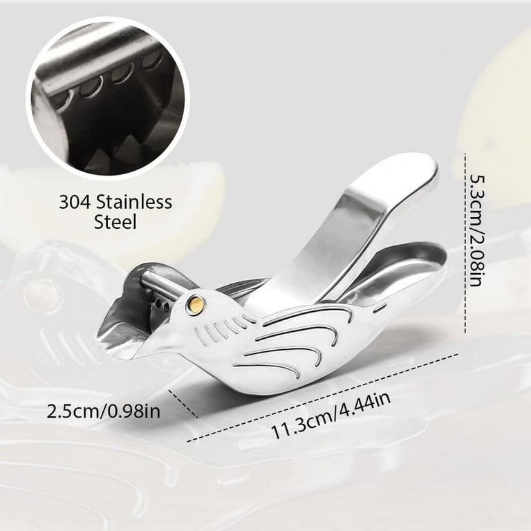  Birds Suloレモンscope Manual Lemon Juicer,Bird Lime Squeezer Stainless Steel,Lemon