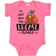 thumbnail image 3 of Inktastic I'll Just Have the Breast, Please Cute Turkey Boys or Girls Baby Bodysuit, 3 of 5