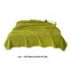 thumbnail image 3 of Manta de Plush Doble Capa Verde - Manta Cálida y Cómoda para Cama o Sofá, Cubierta para Siesta de Oficina, 3 of 6