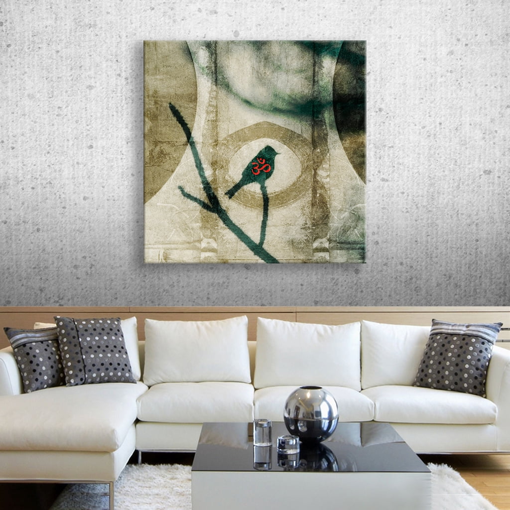 ArtWall Elena Ray Yoga Bird II Wall Art