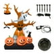 thumbnail image 5 of Inflable Halloween Arbol Embrujado Tumba Houzer Luz Led 254 Cm, 5 of 6