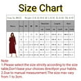 thumbnail image 4 of WOLLED Solid Color Robe for Women's Plus Size Hooded Nightgowns Casual Sleepwear Dress Warm Loungewear S-XXL, 4 of 9