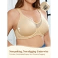 thumbnail image 6 of SHARICCA Minimizer Bra for Womens Plus Size Full Coverage Underwire Bralette 42D, 6 of 7