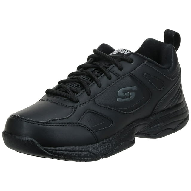 Zapatos Skechers para trabajo Dighton Bricelyn para mujer, color negro, talla 37