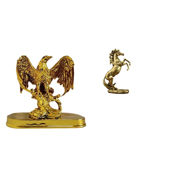 Figura De Animal, Escultura De Arte Moderno, Adorno De Resina Para Escritorio, Interior, Oficina, Comedor, Armario, Estatua De Caballo De Pie, Decoración De Mesa, Artesanía Hecha A Mano Para