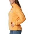 thumbnail image 3 of Columbia Women's Benton Springs Full Zip, Sunset Peach, 1X Plus, 3 of 9