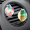 thumbnail image 5 of WIRESTER Car Air Freshener Fragrance Vent Clip Interior Decoration for Cars with Lemon Scented Pad - Tropical Pineapple, 5 of 7