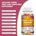 Aelona Fruits and Veggies Gummies Whole Food Supplement Strenthen