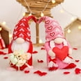 thumbnail image 7 of Taicans ‌Valentine's Day Plush Gnome Dolls - Red & Pink Heart-Themed Nordic Gnomes,Soft Fuzzy Fabric with Flower & Heart Decor,Romantic Valentine's Day Home/office/Car Decor,Gift for Couples‌, 7 of 7