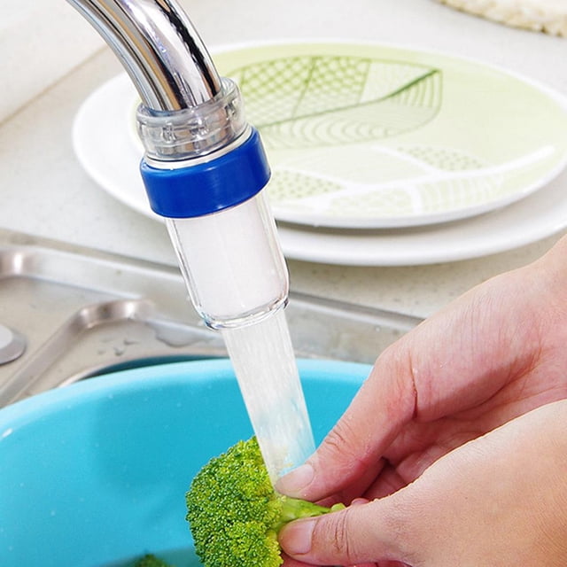 Grifos de cocina con cabezal purificador de filtro de grifo limpio de agua saludable a prueba de salpicaduras Wdftyju Libre de BPA