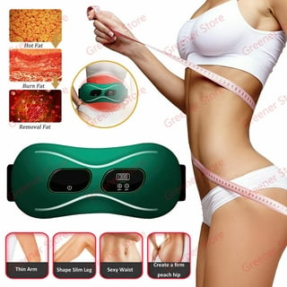 Electric Vibrating Massager, Slimming Belt Waist Trimmer with Weight Loss  Burning Fat on Belly Abdomen Leg Tight Arm Shoulder Back Neck Full Body, in