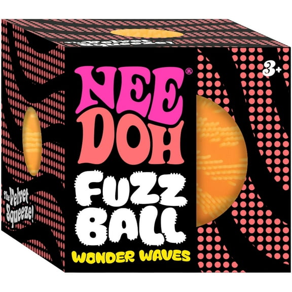 NeeDoh Wonder Waves ORANGE Stress Ball